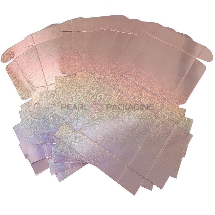 Holographic Glitter Packaging Box
