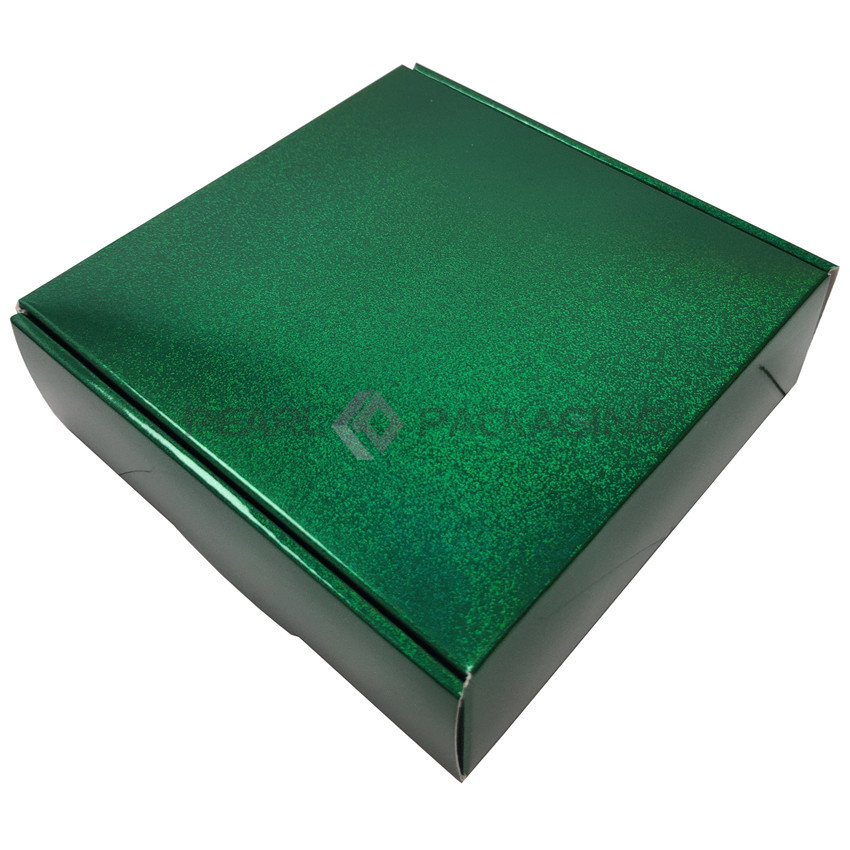 Green Glittery Gift Box