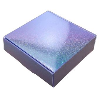 violet color holographic jewelry box